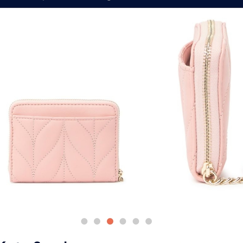 Kate Spade NY Dani Briar Lane Quilted Wallet Coin - Picture 3 of 4